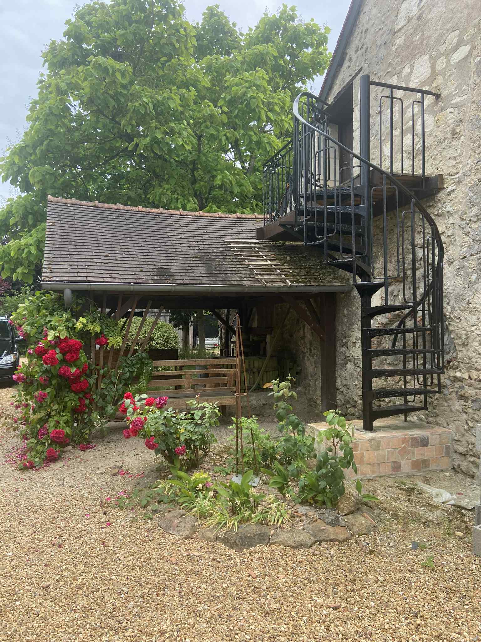 Our beautiful courtyard